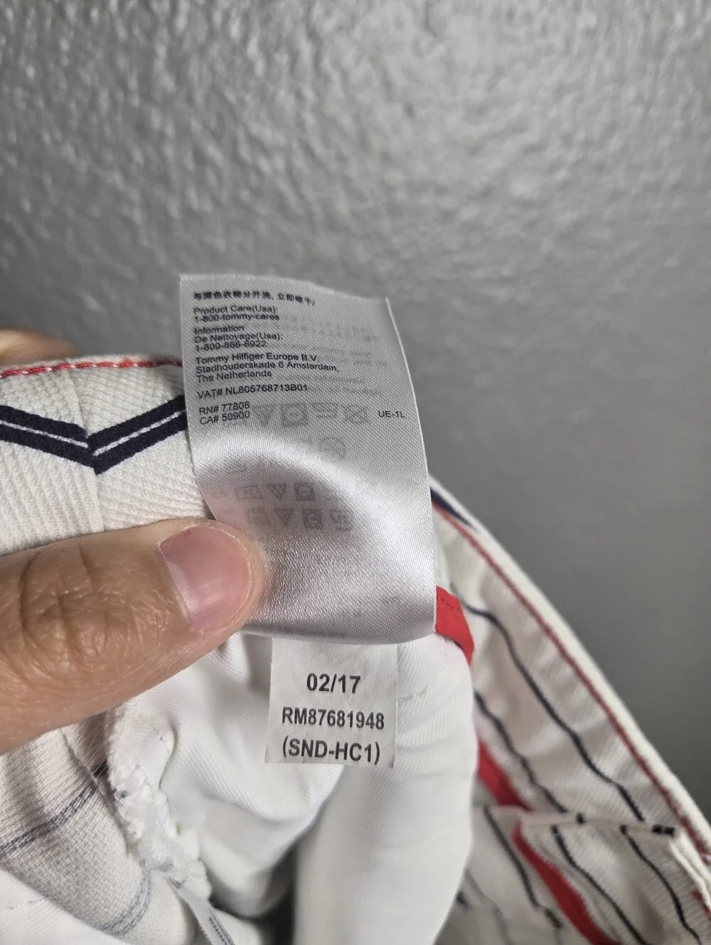 FALL SALE! Tommy Hilfinger Sailor Nautical Striped Shorts Size 12